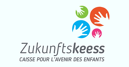 Logo Zukunftskeess, Caisse pour l’avenir des enfants